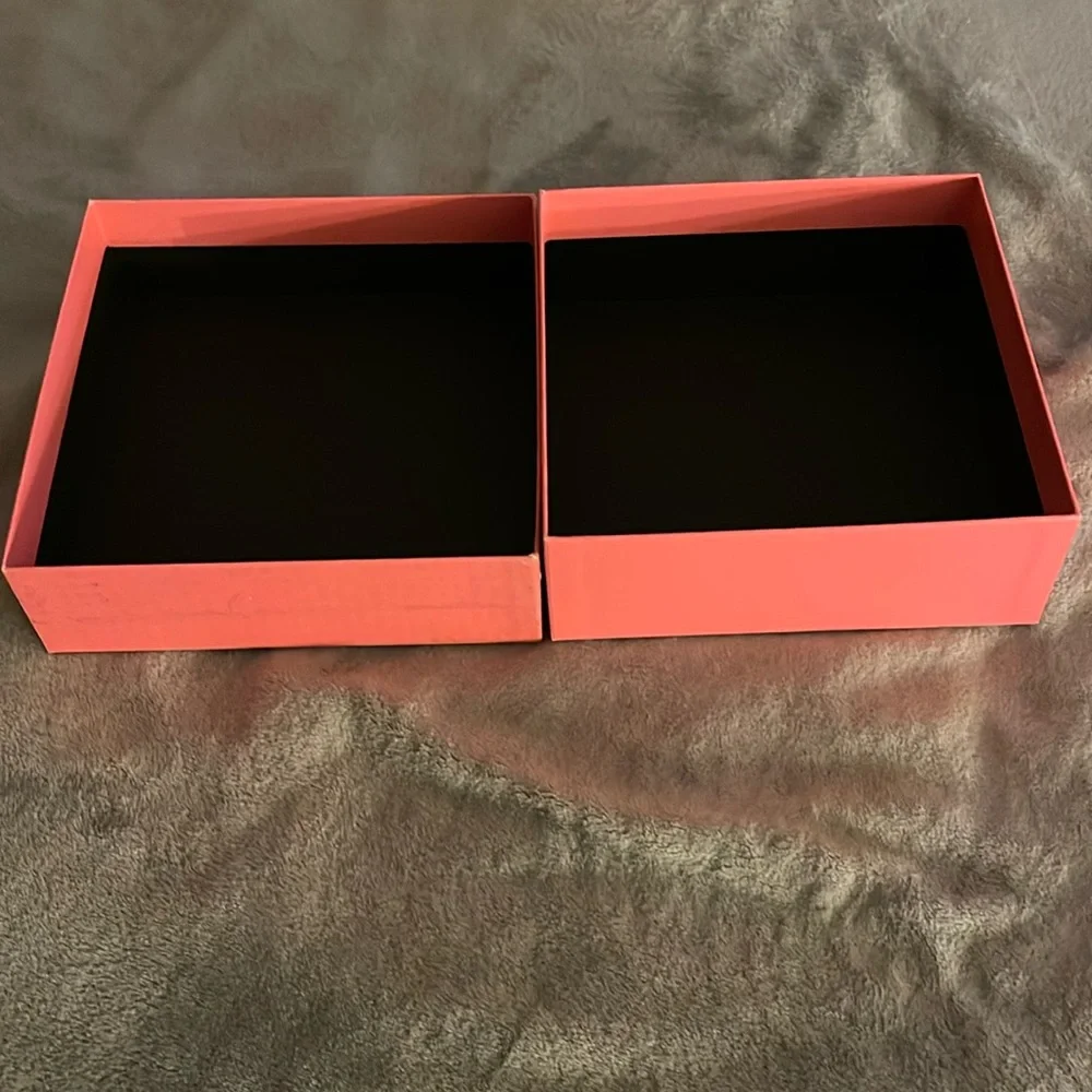 Valentino Chic Pink Box Organizer for Stylish Storage